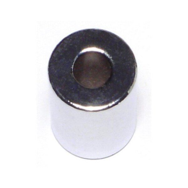 Midwest Fastener Round Spacer, Chrome Steel, 1 in Overall Lg, 1/4 in Inside Dia, 5 PK 74246 - main